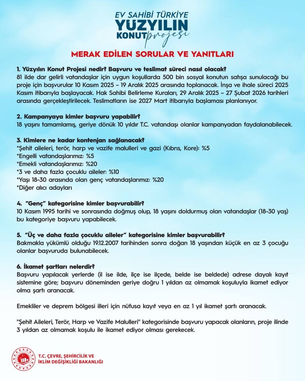 TOKİ 500 bin konut başvurusunda merak edilenlere 30 soru 30 cevap 34